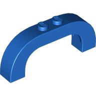 LEGO® los onderdeel Steen Boog in kleur Blauw 6183